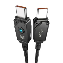 Кабель Baseus Unbreakable Series Fast Charging Data Cable Type-C to Type-C 100W 20V 5A 2m Чорний