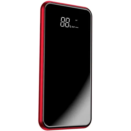 УМБ Baseus Full Screen 2in1 Bracket 8000mAh 2A с Беспроводной зарядкой Qi 5W Черно-Красный
