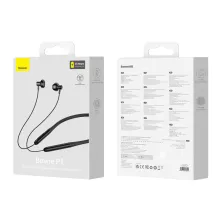 Бездротові Bluetooth 5.3 навушники Baseus Bowie P1 Neckband спортивні Чорний
