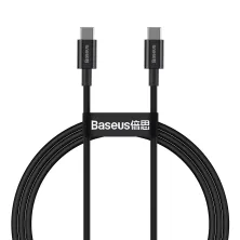Кабель Baseus Superior Series Fast Charging Data Cable Type-C to Type-C 100W 20V 5A 1m Чорний