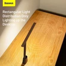 Настільна лампа Baseus LED Smart Eye Reading Desk Lamp із вбудованим акумулятором 2200 mAh Сірий