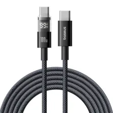 Кабель Baseus Display 2 Series Fast Charging Data Cable Type-C to Type-C 100W 20V 5A 2m Чорний