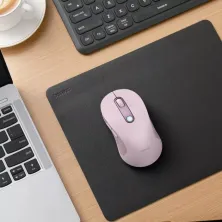 Беспроводная мышка Baseus F02 Ergonomic Wireless Mouse 2.4G/BT5.2 1000-1600-2000-2400-4000dpi Розовый