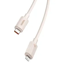 Кабель Baseus Habitat Series Fast Charging Data Cable Type-C to Lightning PD 20W 2m Рожевий