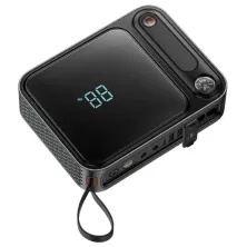 Пускозарядний пристрій Бустер Baseus Super Energy Ultra Car Jamp Starter 3in1 12V 26800mAh 3000A з функцією Павербанка 100W 20V/5A та LED ліхтарика Чорний