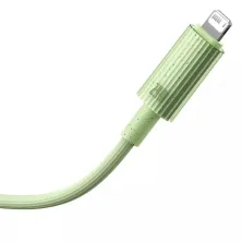 Кабель Baseus Habitat Series Fast Charging Data Cable Type-C to Lightning PD 20W 2m Салатовий