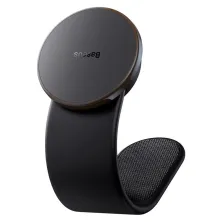 Бездротовий автомобільний зарядний пристрій Baseus C02 Pro Magnetic Wireless Charging Car Mount з технологією Qi 15W Чорний