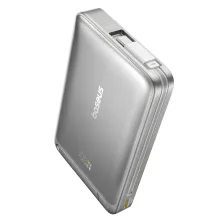 УМБ Baseus Nomos Qi2 Kickstand Magnetic 10000mAh 45W QC3.0+PD3.0 з функцією MagSafe и Qi2 15W и Type-C кабелем 45W Сірий