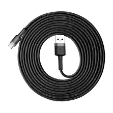 Кабель Baseus Cafule Cable USB to Type-C QC3.0 2A 3m Чорний