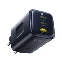 Сетевое зарядное устройство Baseus PicoGo AE11 GaN6 Pro Fast Charger 100W USB+2Type-C Черный