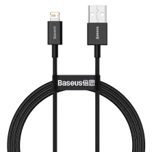 Кабель Baseus Superior Series Fast Charging Data Cable USB to Lightning 2.4A 1m Чорний