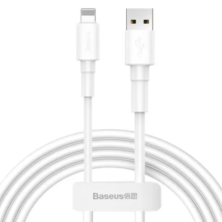 Кабель Baseus Mini Series Fast Charging Data Cable USB to Lightning 2.4A 1m Белый