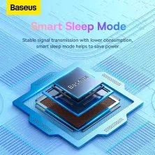 Беспроводная мышка Baseus F01A Wireless Mouse 2.4G 800-1200-1600dpi Серый