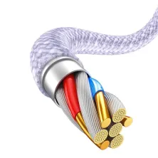 Кабель Baseus Dynamic Series Fast Charging USB to Lightning 2.4A 2m Фіолетовий