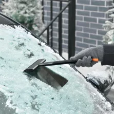 Автомобільний скребок для снігу та льоду Baseus Quick Clean Car Ice Scraper Чорний