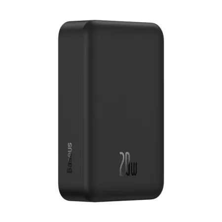 УМБ Baseus Magnetic Mini Wireless Fast Charge 2in1 20000mAh 20W 3A QC3.0+PD3.0 з Бездротовою зарядкою Qi 15W Чорний