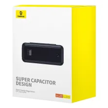 Пускозарядний пристрій Бустер Baseus Super Energy Mega Series Supercapacitor Car Jump Starter 12V 3000A Чорний
