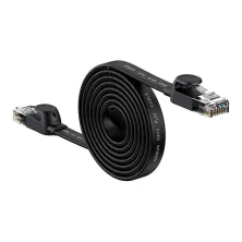 Кабель Baseus High Speed RJ45 Gigabit Network Cable Ethernet Плоский 2m Черный
