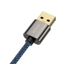 Кабель Baseus Legend Series Fast Charging Data Cable USB to Type-C 66W 11V 6A 1m Синій