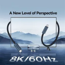 Кабель Baseus Flash 2 USB4 Series Fast Charging Data Cable Type-C to Type-C 240W 8K@60Hz 40Gbps 1m Черный