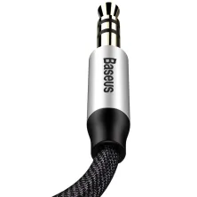 Аудіо-кабель Baseus Yiven AUX 3.5 to AUX 3.5 Audio Cable M30 0,5м Чорний