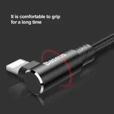 Кабель Baseus MVP Elbow Cable USB to Lightning 2A 1m Червоний