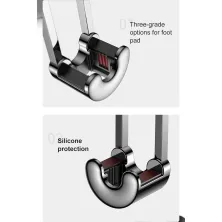 Автодержатель для телефона Baseus YY ehicle в воздуховод с зарядным кабелем Type-C 2A 1м Серебристый