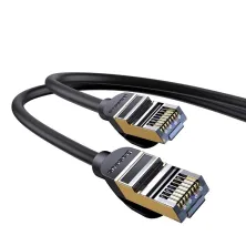 Кабель Baseus High Speed CAT7 Seven Types RJ45 10Gigabit Network Cable Ethernet Круглый 10m Черный