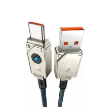 Кабель Baseus Unbreakable Series Fast Charging Data Cable USB to Type-C 100W 20V 5A 2m Серый
