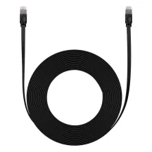 Кабель Baseus High Speed CAT6 RJ45 Gigabit Network Cable Ethernet Плоский 12m Черный