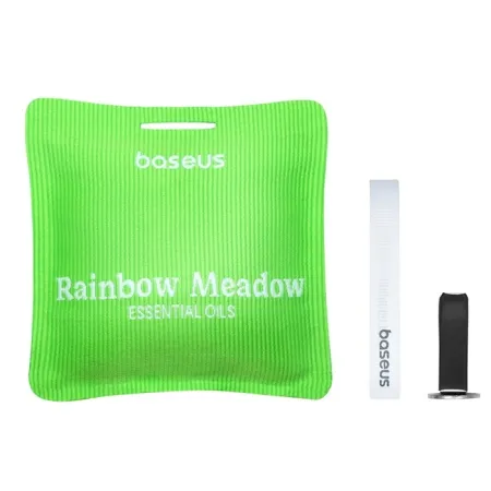 Ароматизатор в машину Baseus Margaret Car Air Freshener з ароматом Rainbow Meadow Салатовий