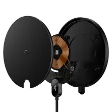 Бездротовий зарядний пристрій Baseus LED Display Gen 2 Wireless Charger с технологией Qi 15W Чорний