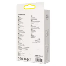 Кабель Baseus Glimmer Series Fast Charging Data Cable USB to Lightning 2.4A 2m Синій