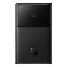 УМБ Baseus Star-Lord Digital Display 10000mAh 30W з технологією QC3.0+PD3.0 2USB+Type-C + Кабель USB to Type-C Чорний