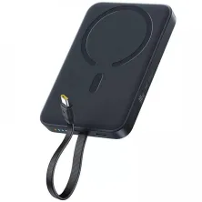 УМБ Baseus EnerFill FM11 Qi Magnetic 10000mAh 30W с функцией MagSafe и Qi 15W и встроенным кабелем Type-C 30W Черный