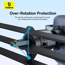 Автотримач для телефона Baseus Metal Age3 Gravity Air Outlet Version в повітропровід Сірий