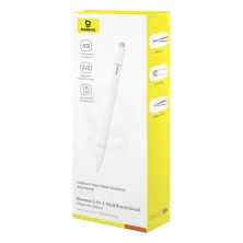 Стілус Baseus Smooth Writing 3 3-in-1 Passive Stylus Magnetic Version Білий