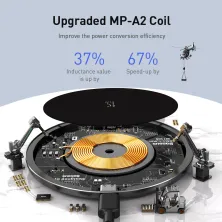 Беспроводное зарядное устройство Baseus Simple NEW Wireless Charger с технологией Qi 15W Черный