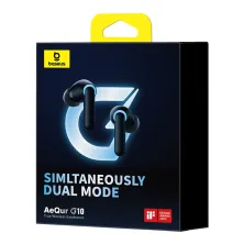 Беспроводные Bluetooth наушники Baseus AeQur G10 True Wireless TWS Earphones Черный