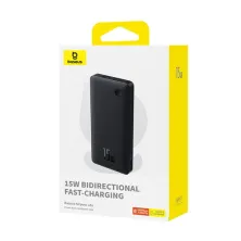 УМБ Baseus Airpow Lite 10000mAh 15W 3A USB+Type-C Черный