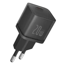 Сетевое зарядное устройство Baseus GaN5S Fast Charger 1C PD3.0 20W Type-C 3A Черный