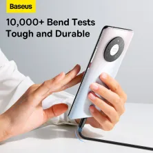 Кабель Baseus Superior Series Fast Charging Data Cable USB to Type-C 65W SUPERVOOC 1m Чорний