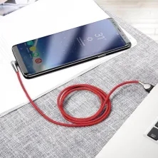 Кабель Baseus MVP Sharp-Bird Mobile Game Cable USB to Type-C QC3.0 3A 1m Красный