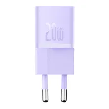 Сетевое зарядное устройство Baseus GaN5 Fast Charger 1C PD3.0 20W Type-C 3A Фиолетовый