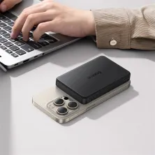 УМБ Baseus Airpow 2 Qi2 Magnetic 10000mAh 22.5W QC3.0+PD3.0 с функцией MagSafe и Qi2 15W Чорний