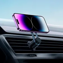 Автотримач для телефону магнітний Baseus MagPro Series Magnetic Car Mount в повітропровід Чорний