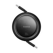 Кабель Baseus Free2Draw Mini Retractable Charging Data Cable Type-C to Type-C 100W 20V 5A 1m Черный