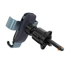 Автотримач для телефона Baseus Metal Age3 Gravity Air Outlet Version в повітропровід Сірий