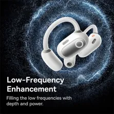 Бездротові навушники відкритого типу Baseus Eli Sport 1 Open-Ear Wireless TWS Earbuds IPX4 Білий