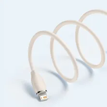 Кабель Baseus Jelly Liquid Silica Gel USB to Lightning 2.4A 2m Розовый